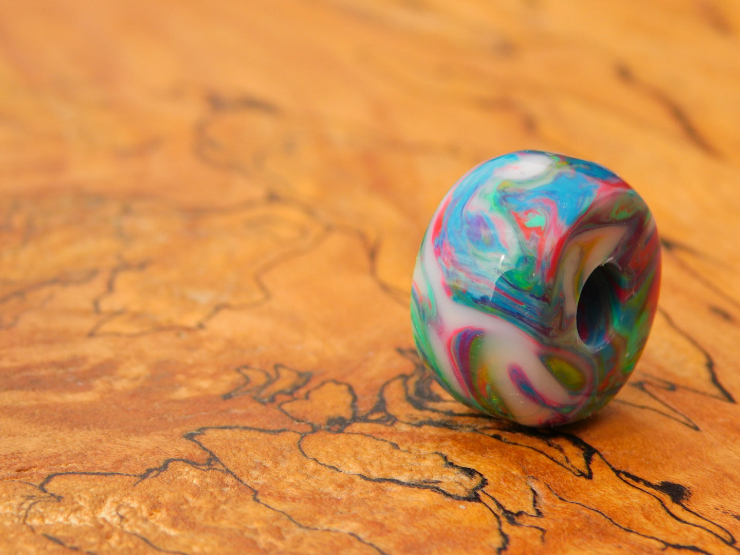 Neon Pastel Resin Bead