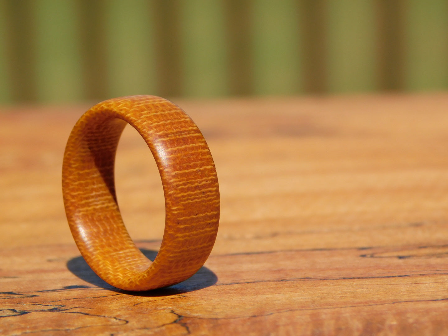 Westinghouse Butterscotch Canvas Micarta Ring