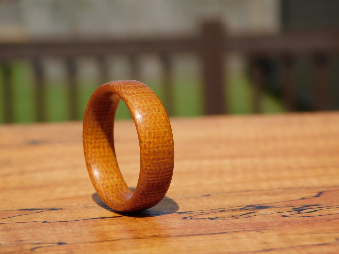 Westinghouse Butterscotch Canvas Micarta Ring