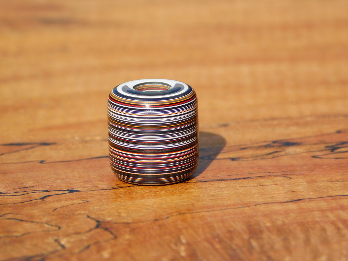 Fordite Bead