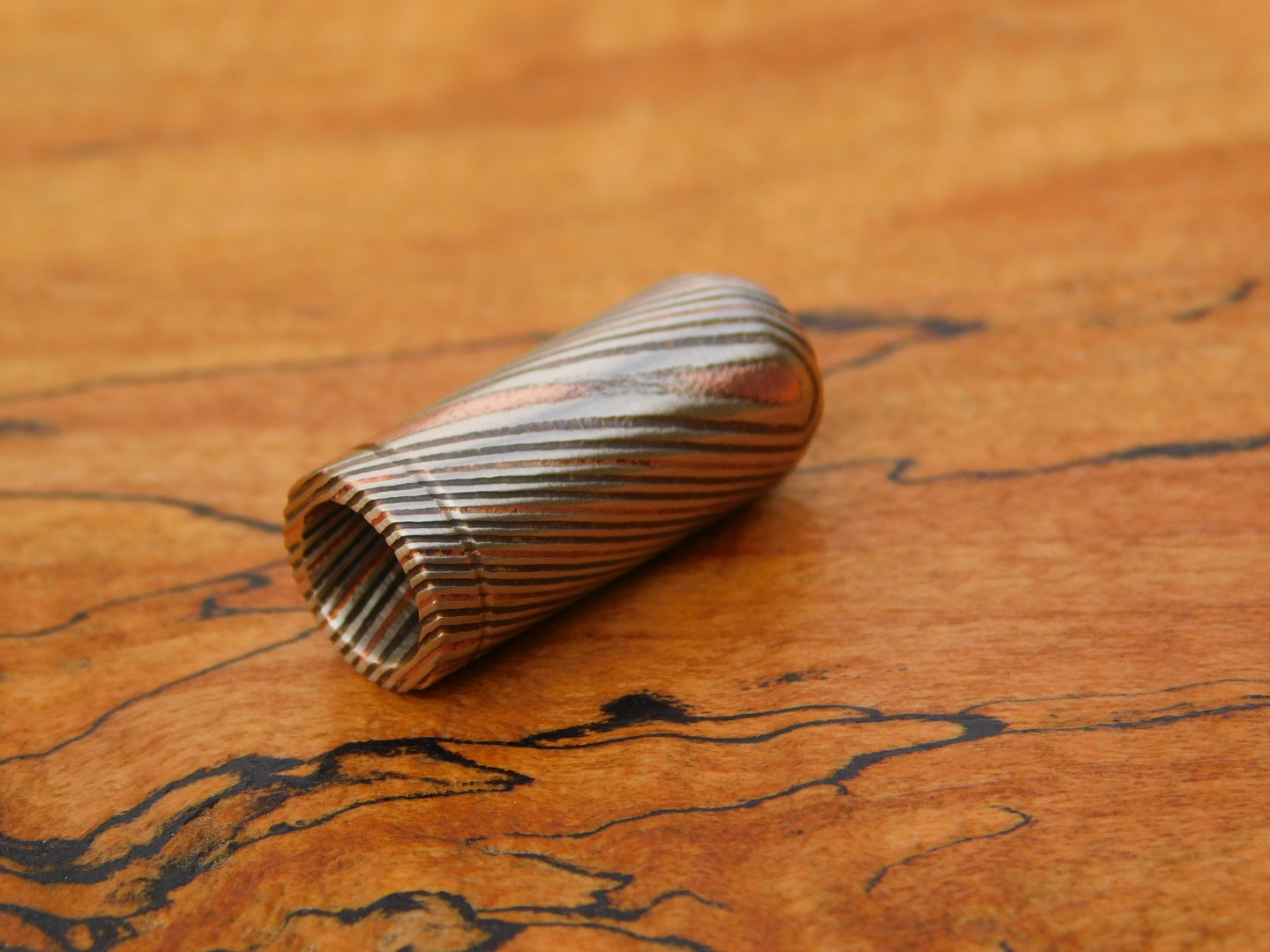 Mokume Bullet Bead