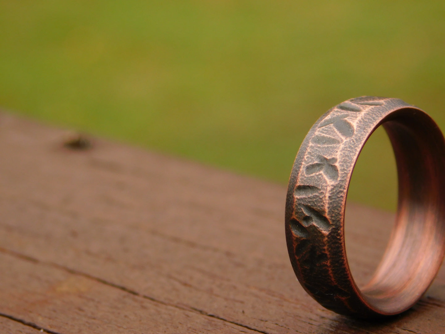 Beryllium Copper Aged Battle Born Ring