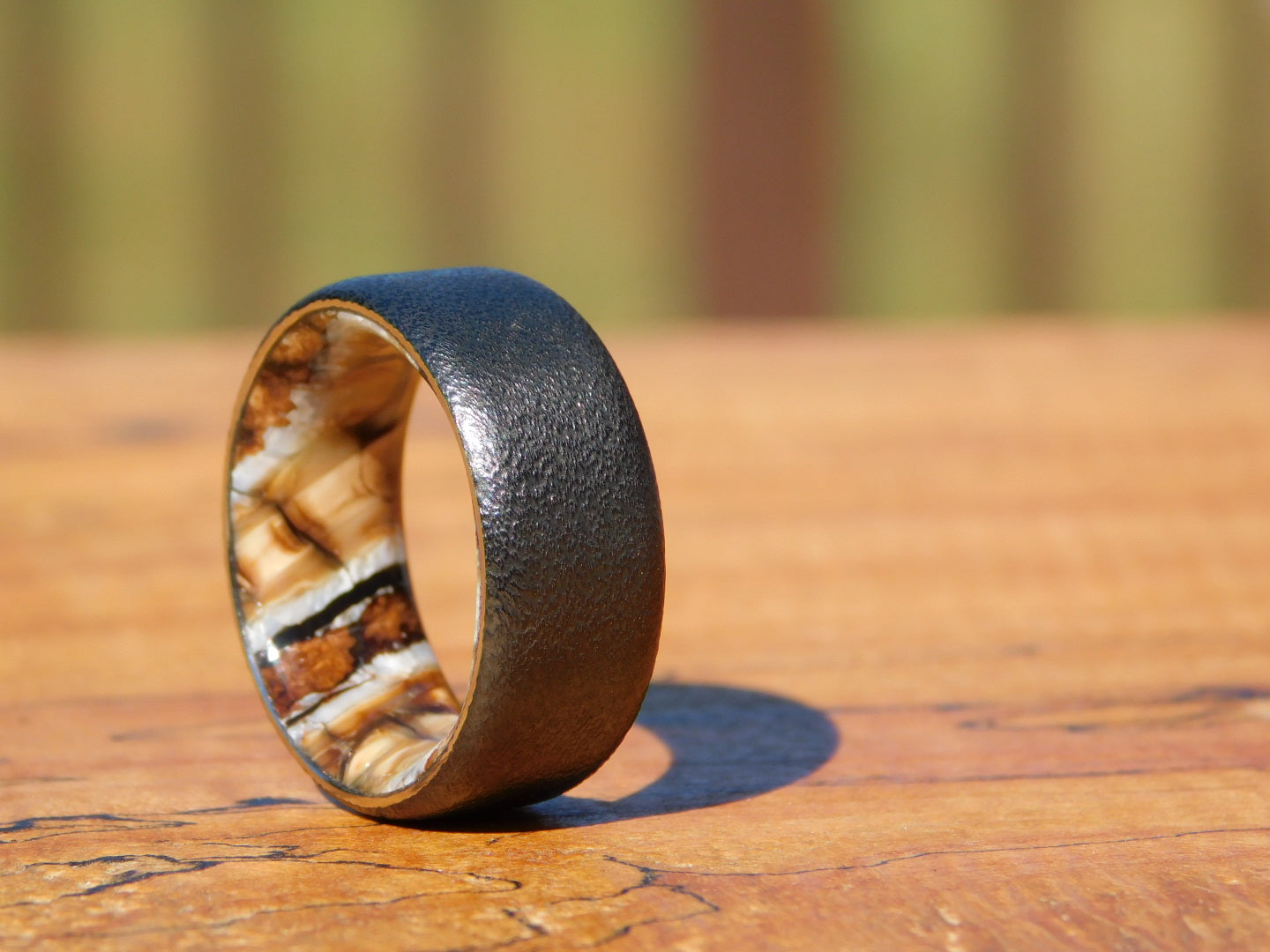 Black Zirconium x Woolly Mammoth Ring