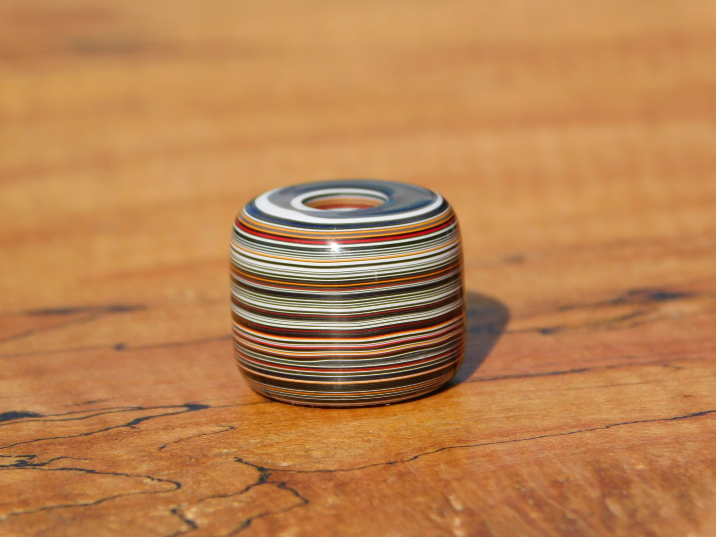 Fordite Bead