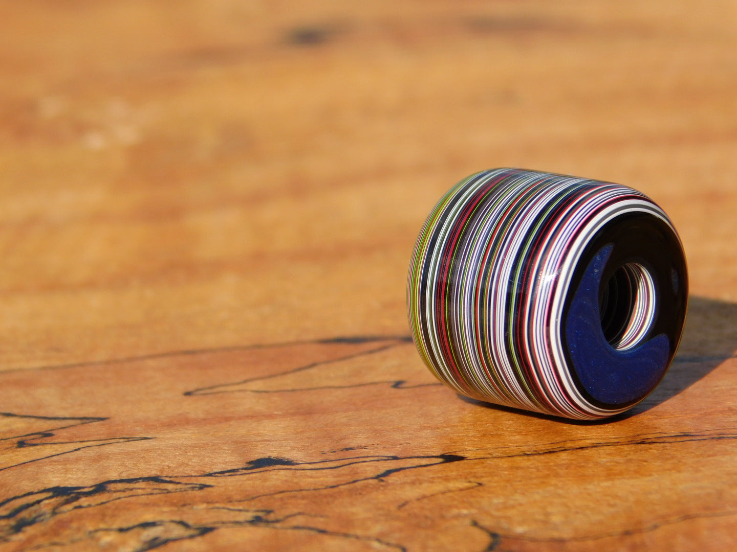 Fordite Bead