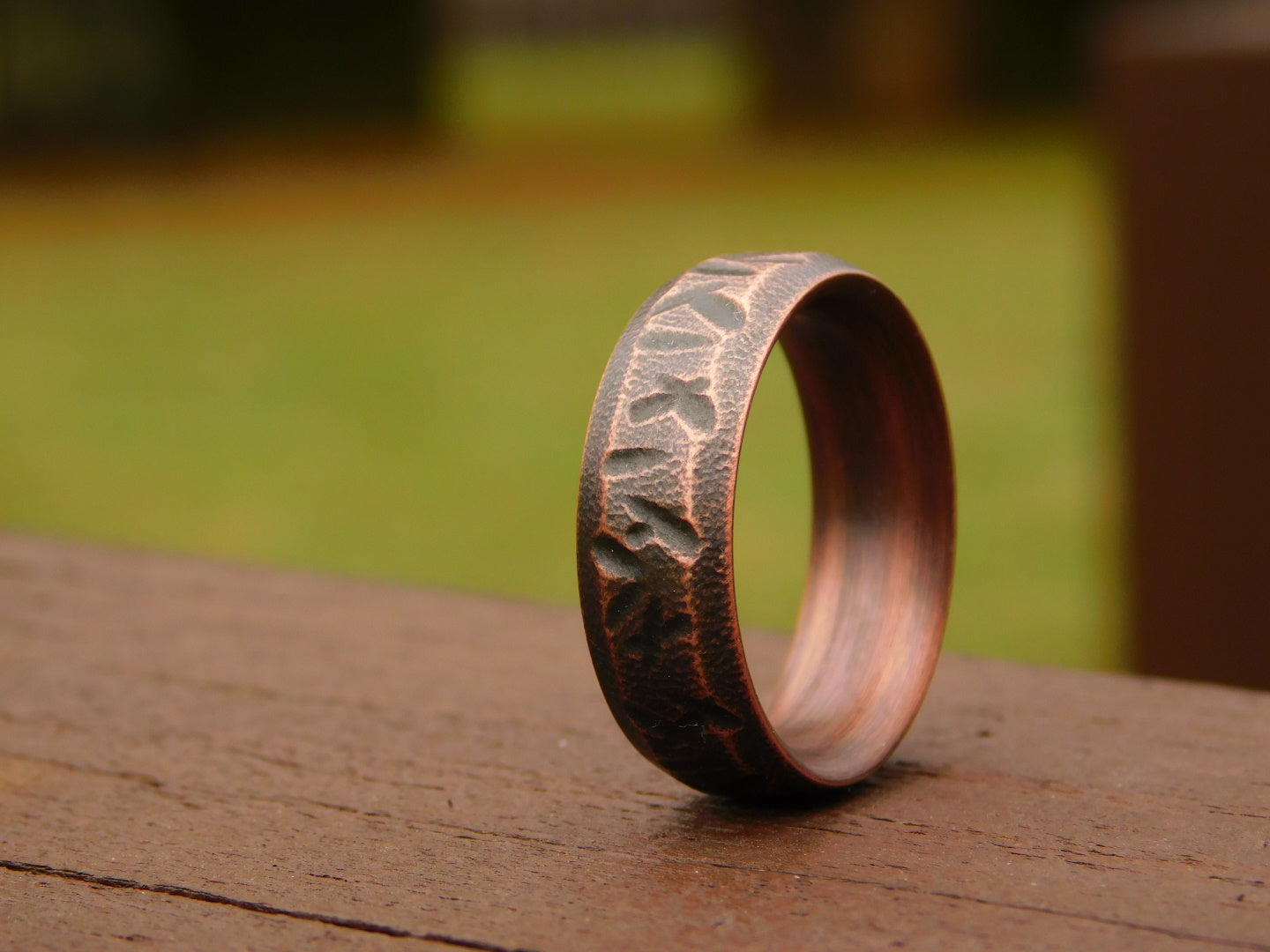 Beryllium Copper Aged Battle Born Ring