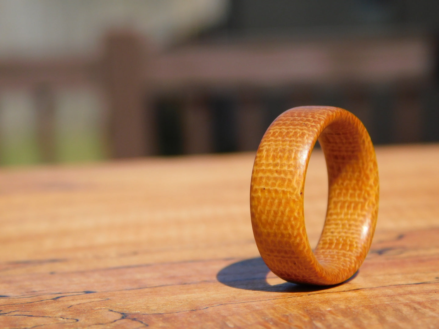 Westinghouse Butterscotch Canvas Micarta Ring