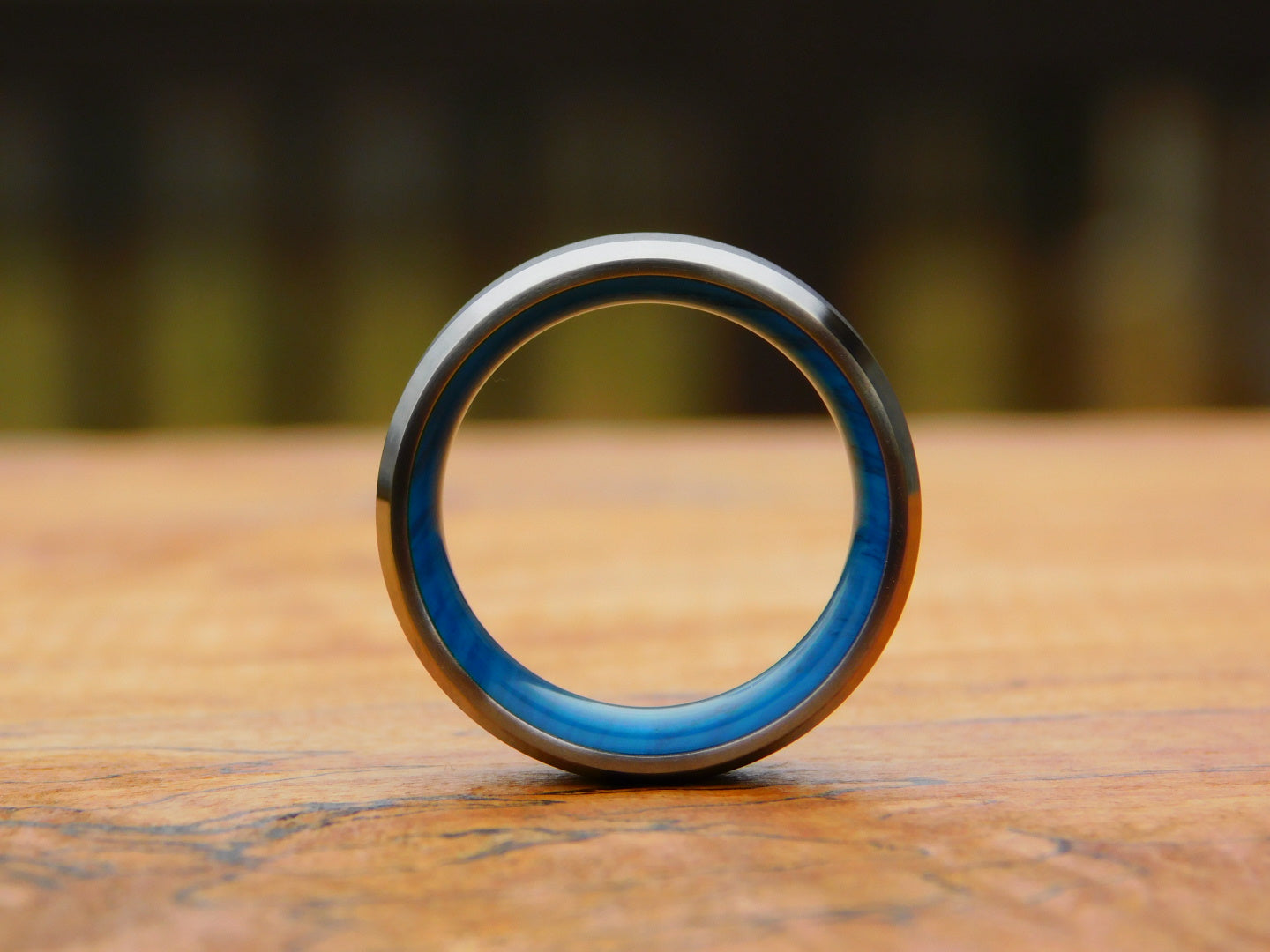 Blasted Titanium x Turquoise Gem Juma Ring