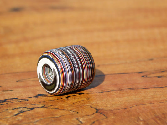 Fordite Bead