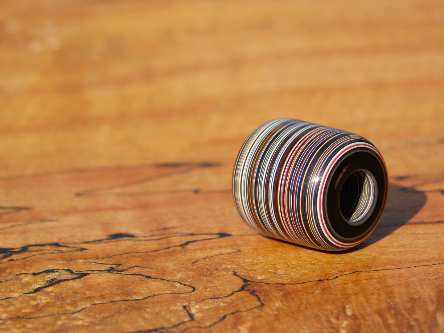 Fordite Bead