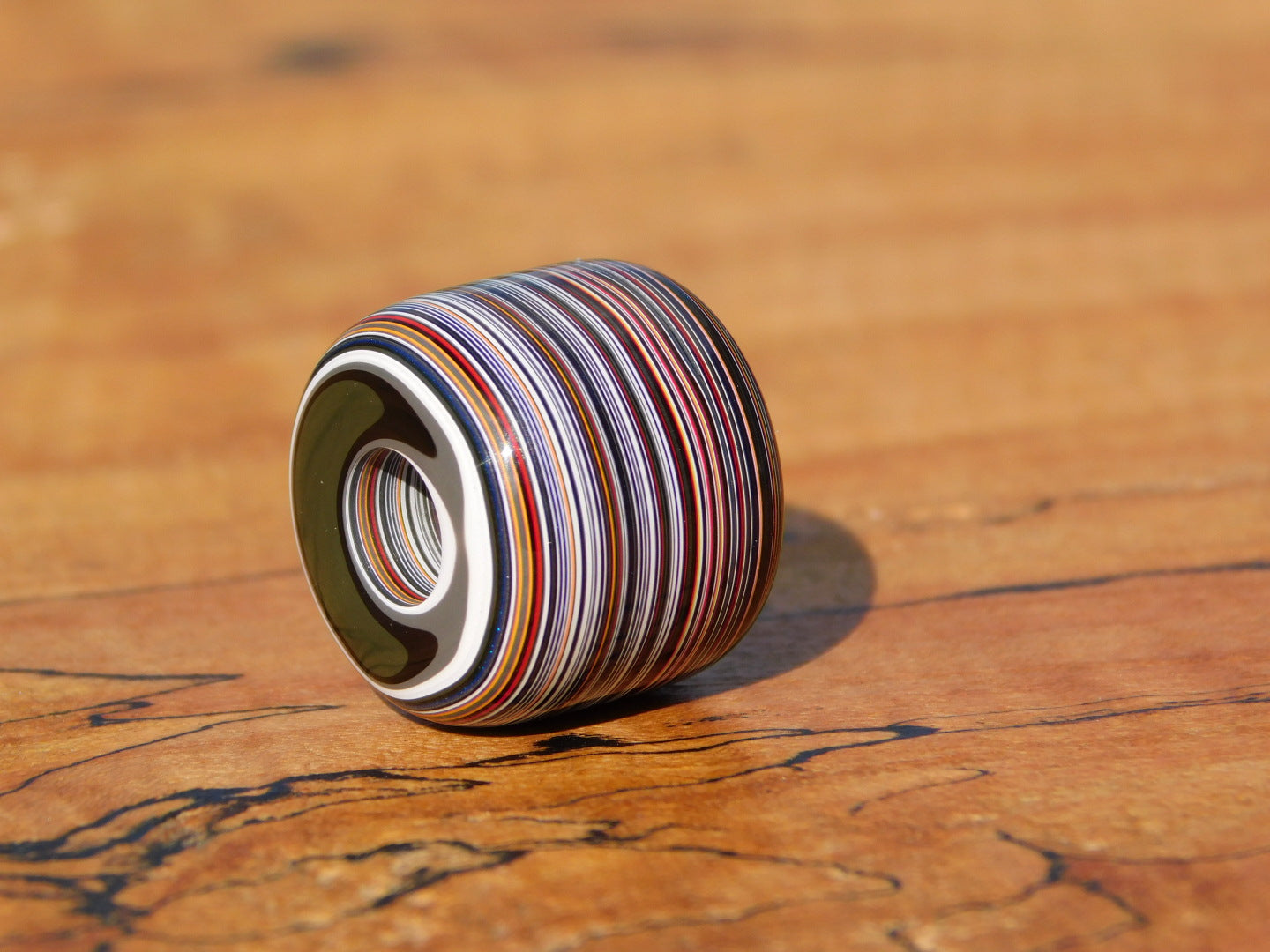 Fordite Bead