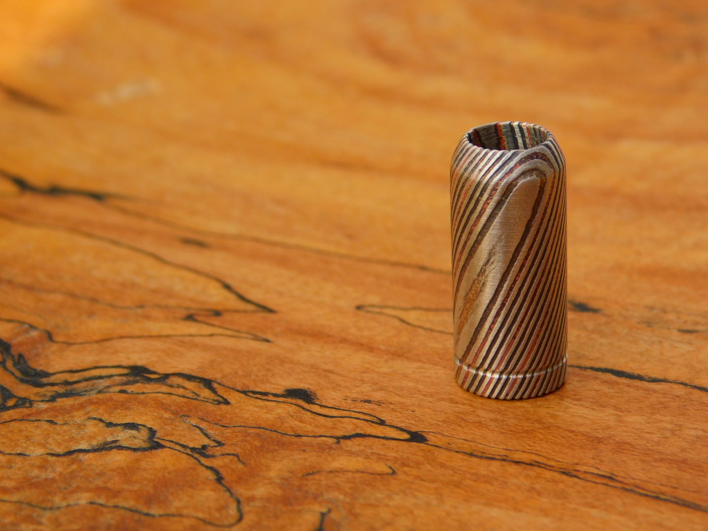 Mokume Bullet Bead