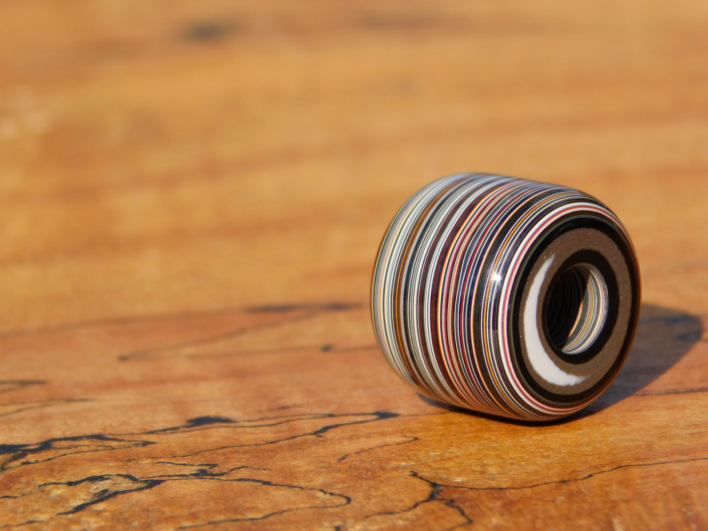 Fordite Bead