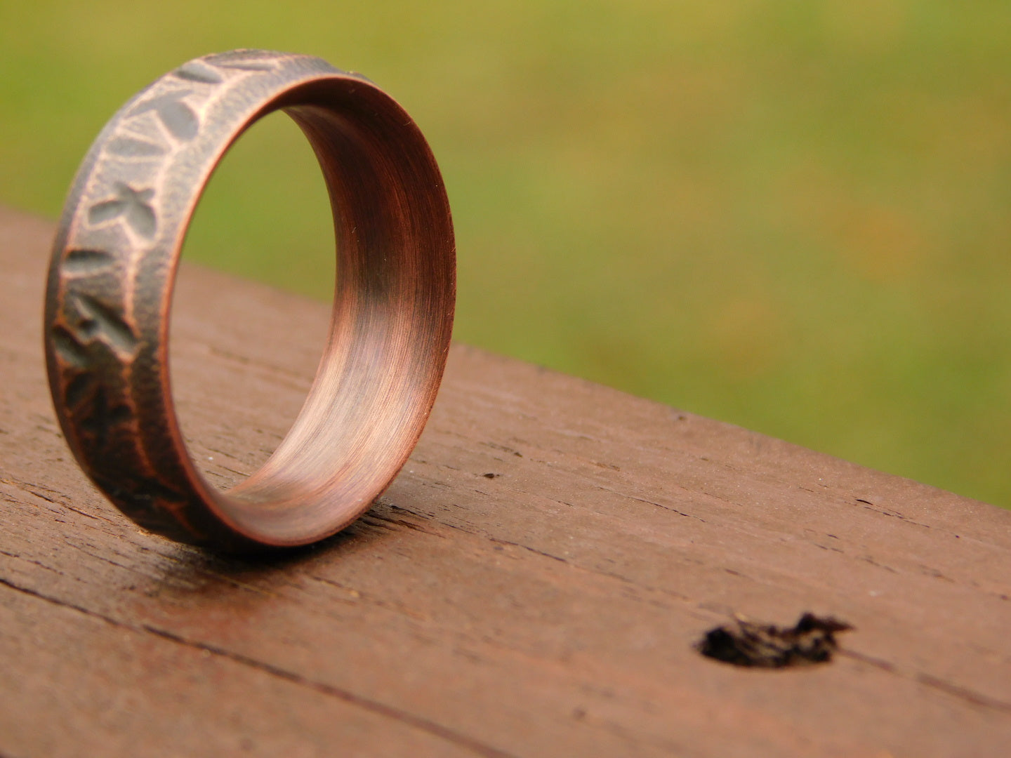 Beryllium Copper Aged Battle Born Ring