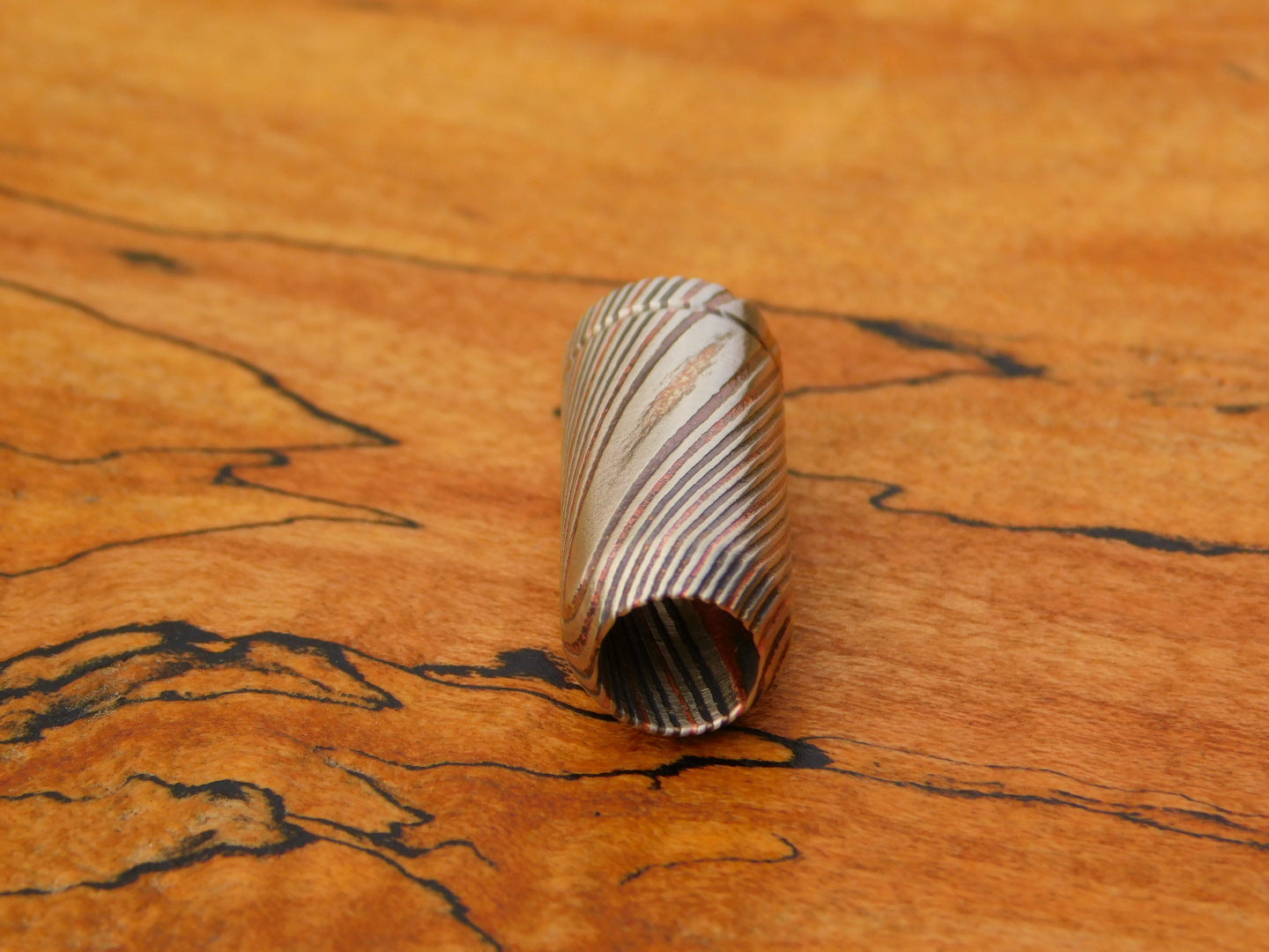 Mokume Bullet Bead