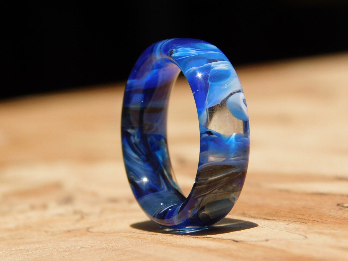 Dark Skies Resin Ring