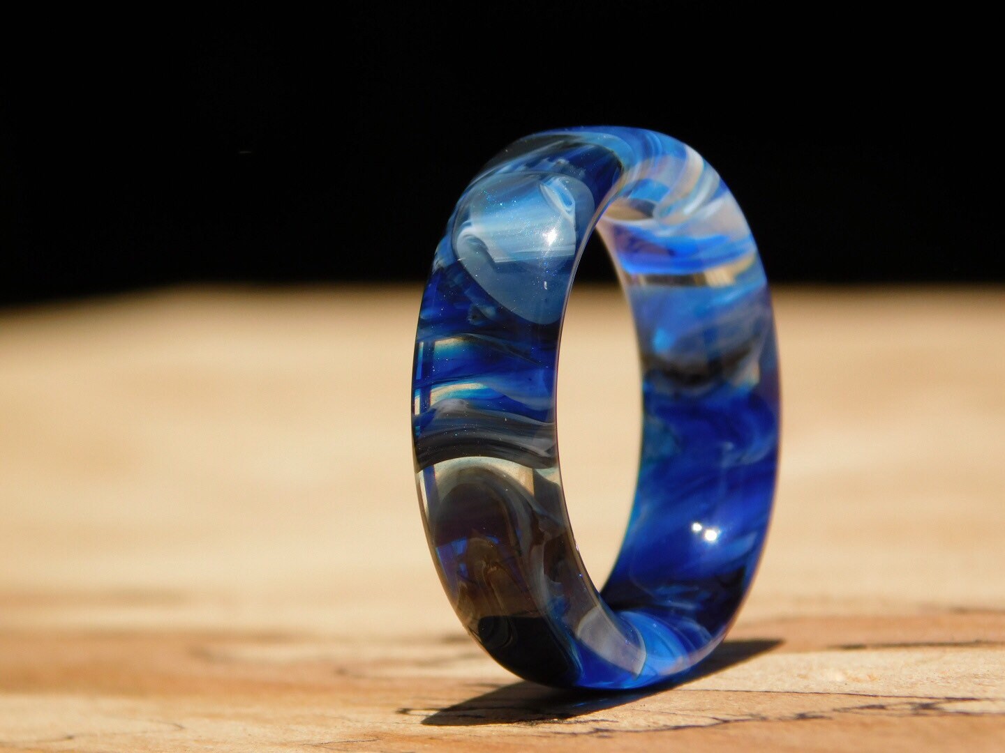 Dark Skies Resin Ring