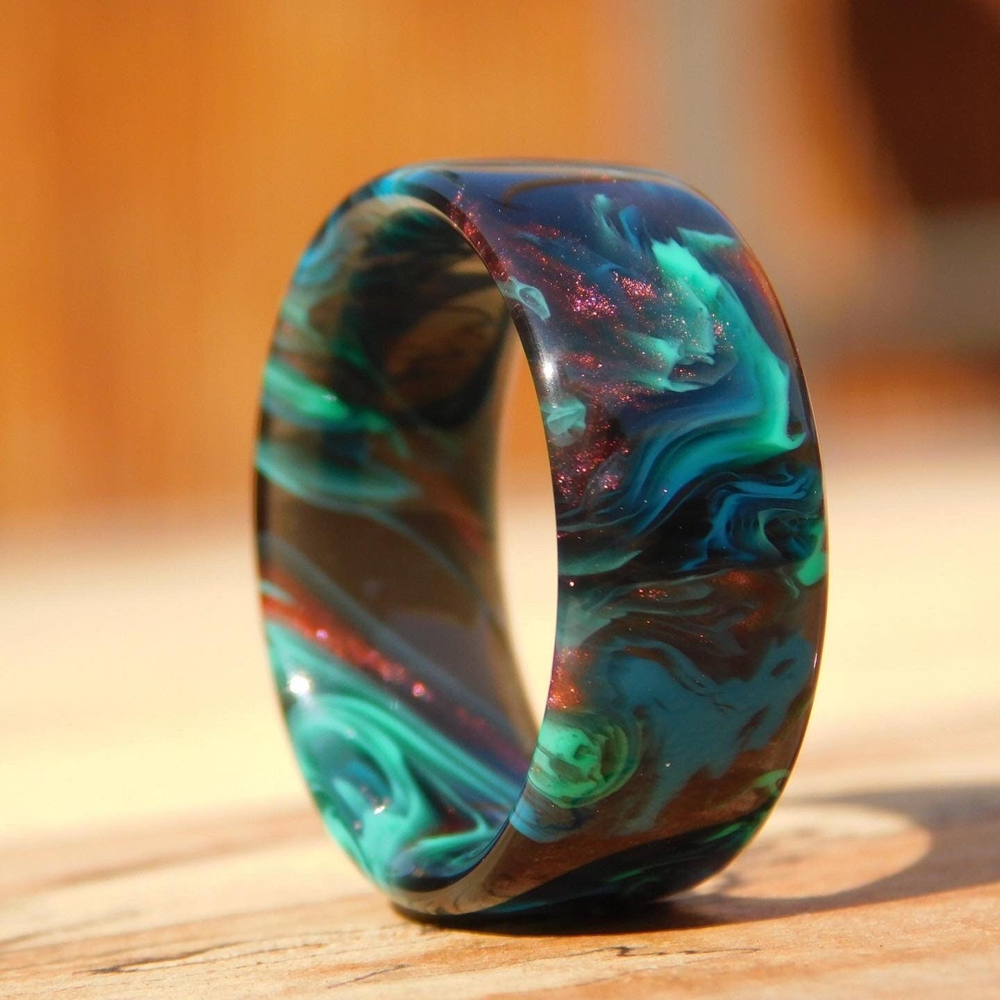 Dark Matter Resin Ring