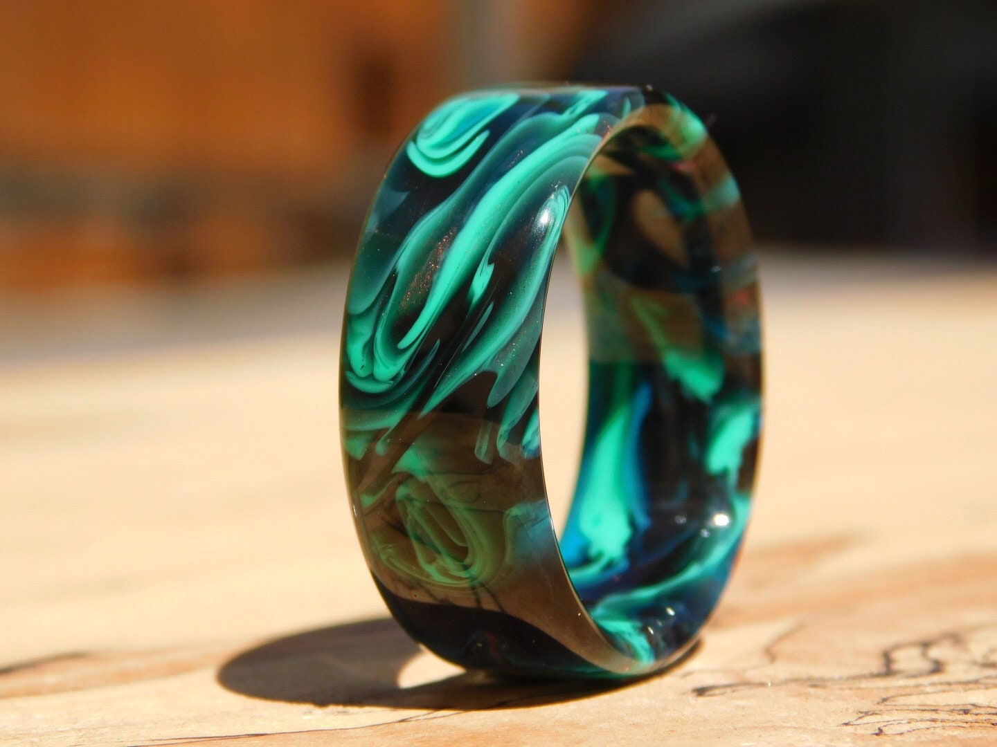 Dark Matter Resin Ring