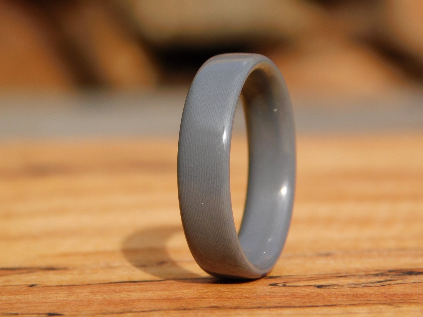 Dark Grey G10 Ring