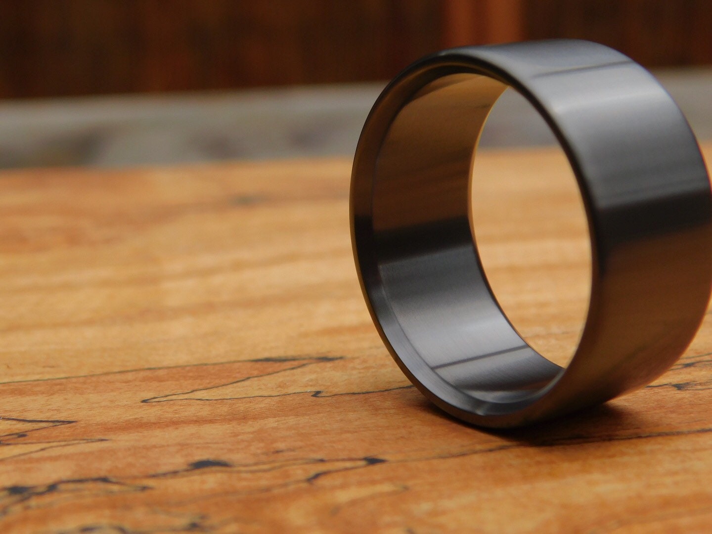 Black Zirconium Ring