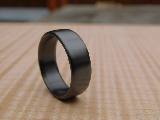 Black Zirconium Ring