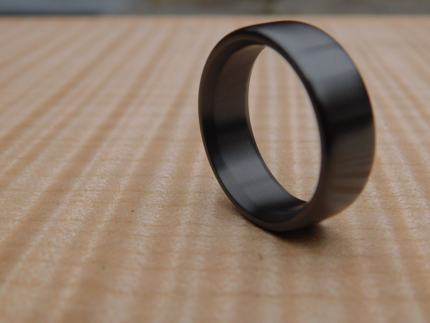 Black Zirconium Ring