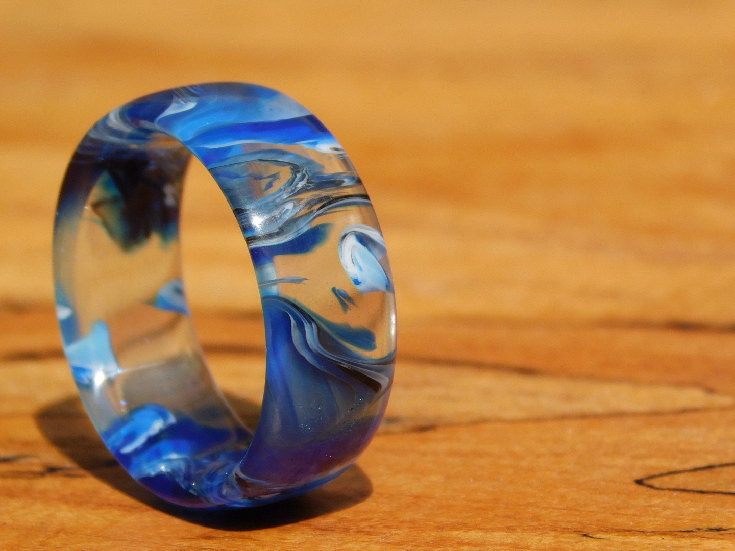 Dark Skies Resin Ring