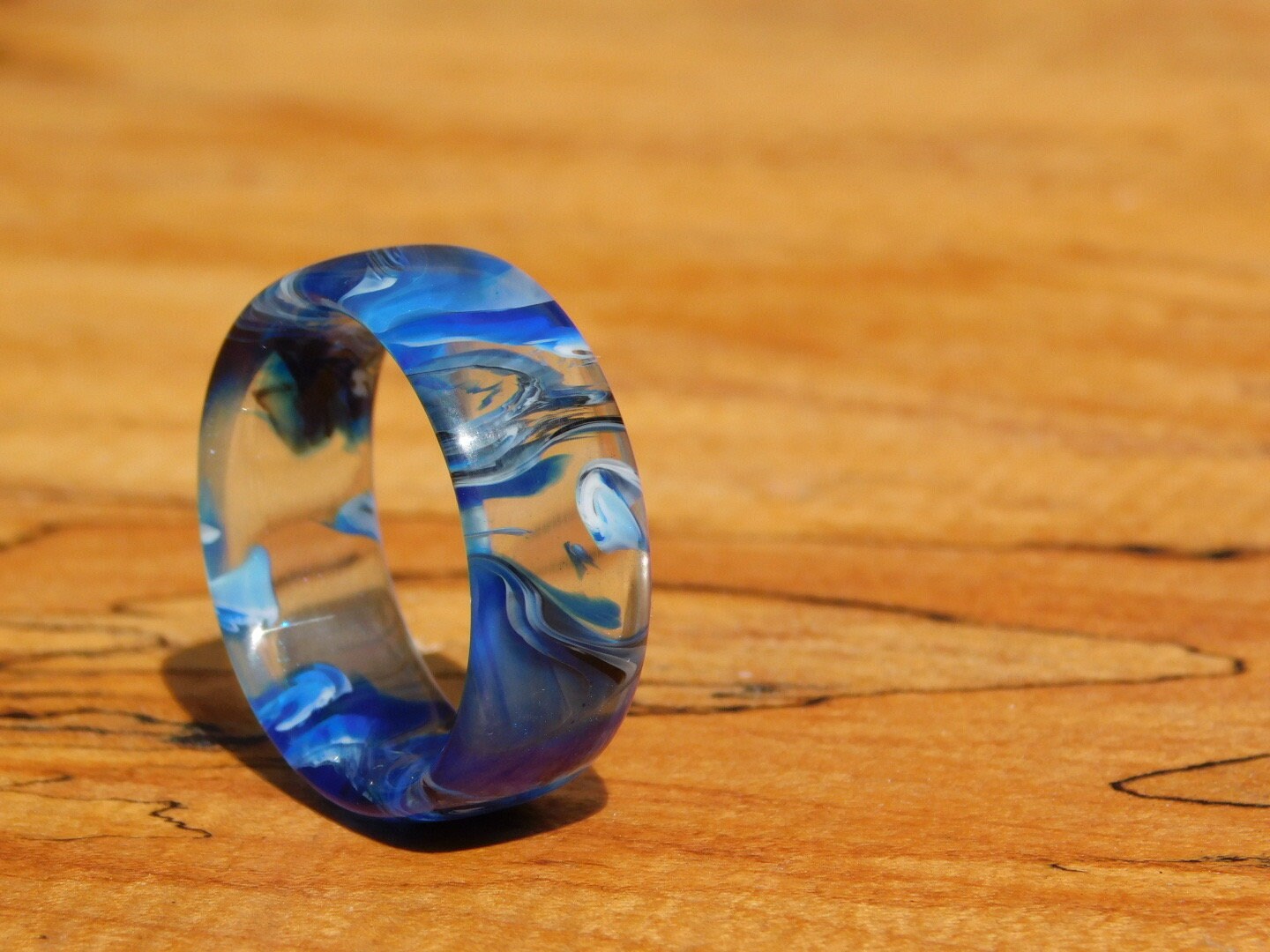 Dark Skies Resin Ring