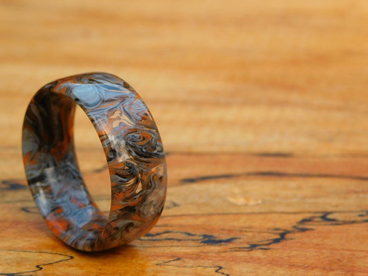 Tigers Eye Resin Ring