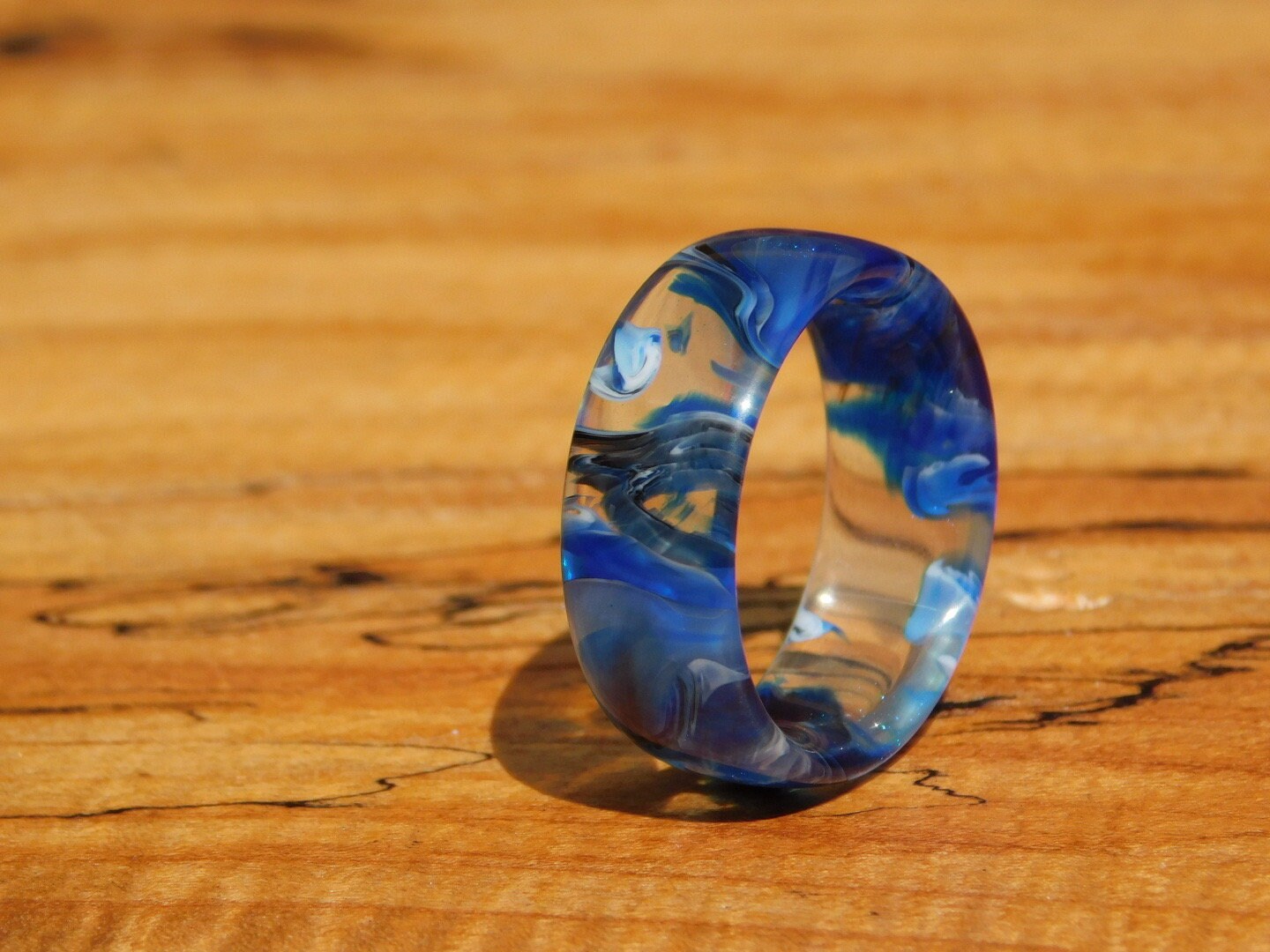 Dark Skies Resin Ring