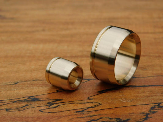 Brass Bullet Ring